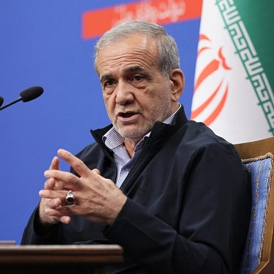Masoud Pezeshkian, presidente iraní. 