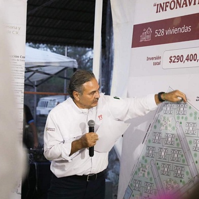Octavio Romero, director del Infonavit, revisó en Morelos avances del programa 