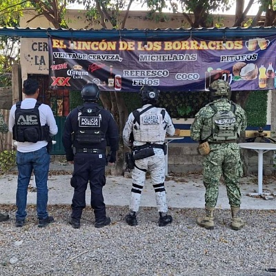   No hubo detenidos en el establecimiento, que quedó a resguardo de la FGE.