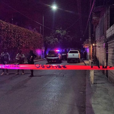 La víctima quedó sin vida sobre el Par Vial, la noche de ayer.
