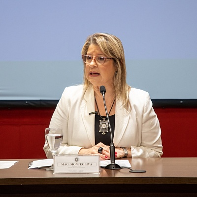 Alejandra Monteoliva, ministra de Seguridad Nacional de Argentina.