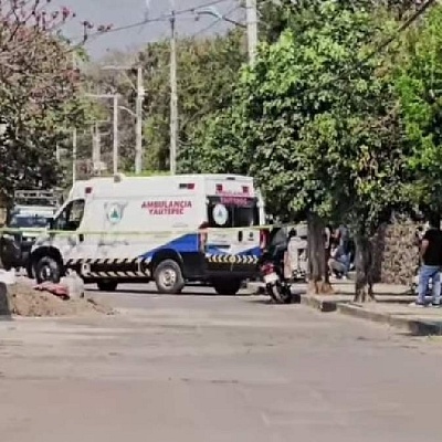 El ataque se registró cerca de la ayudantía municipal.