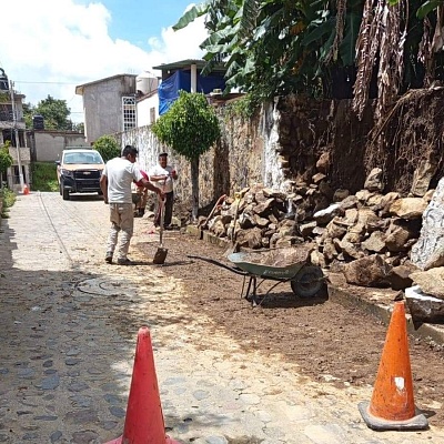 El gobierno municipal mantiene la atención en las zonas afectadas.