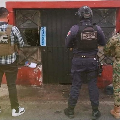 Elementos de diversas corporaciones participaron en el operativo.