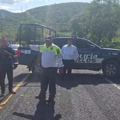 El hecho afectó la circulación vehicular en la zona.