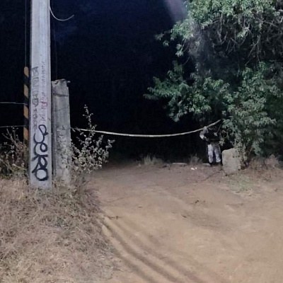  La zona donde localizaron el cuerpo este lunes.