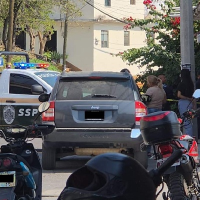   La víctima quedó junto a la motocicleta que conducía.