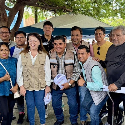 Las Caravanas del Pueblo llegaron a la colonia Juan Morales de Yecapixtla