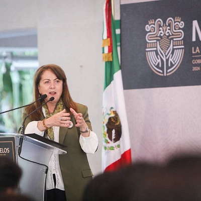Durante el evento, la mandataria informó que la Secretaría de Economía del Gobierno de México otorgó la denominación de origen del Chinelo a la entidad. 