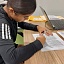 Alexa Arroyo, en la firma del contrato con el Mazatlán Sub-19 Femenil.