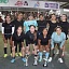 Las jugadoras del G.A. América festejaron su triunfo y mostraron su trofeo que las acredita como monarcas.