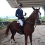 Alanna Gómez se impuso en la prueba de salto de 1.25 metros, modalidad Table A/238.2.1.1.