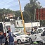 El hecho movilizó a agentes policiacos y paramédicos.