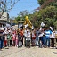 El inicio de la obra contó con la presencia de decenas de vecinos de la zona.