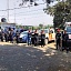 Personal de diversas dependencias participan en el operativo.