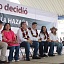 Víctor Mercado y Gerardo Fernández Noroña convivieron con temixquenses este sábado durante una asamblea informativa y de agradecimiento.  