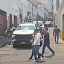 El hecho tomó por sorpresa a comerciantes y transeúntes.
