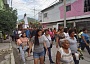 La imagen llegó a la colonia hace varias décadas y desde entonces se le hace su fiesta, unas veces más austera que otras. 