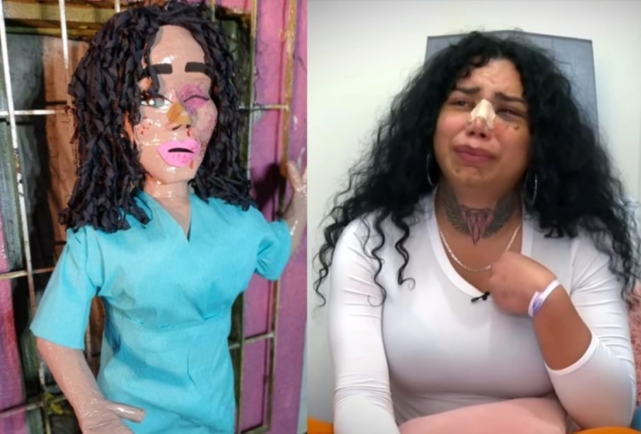 Crean piñata de Paola Suárez golpeada y las redes explotan