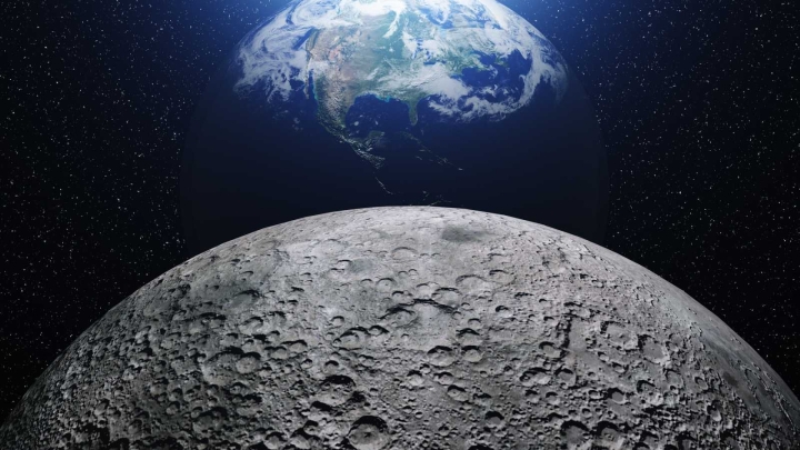 La NASA propone construir un radiotelescopio en un cráter lunar