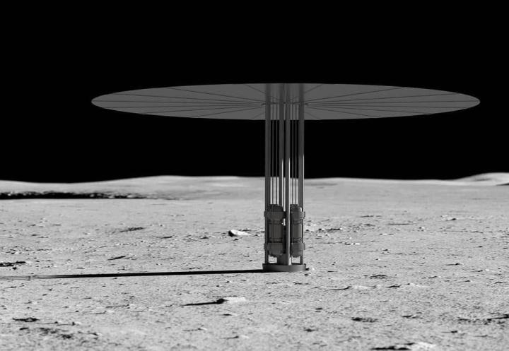 La NASA planea usar un reactor nuclear en la Luna para sus misiones tripuladas