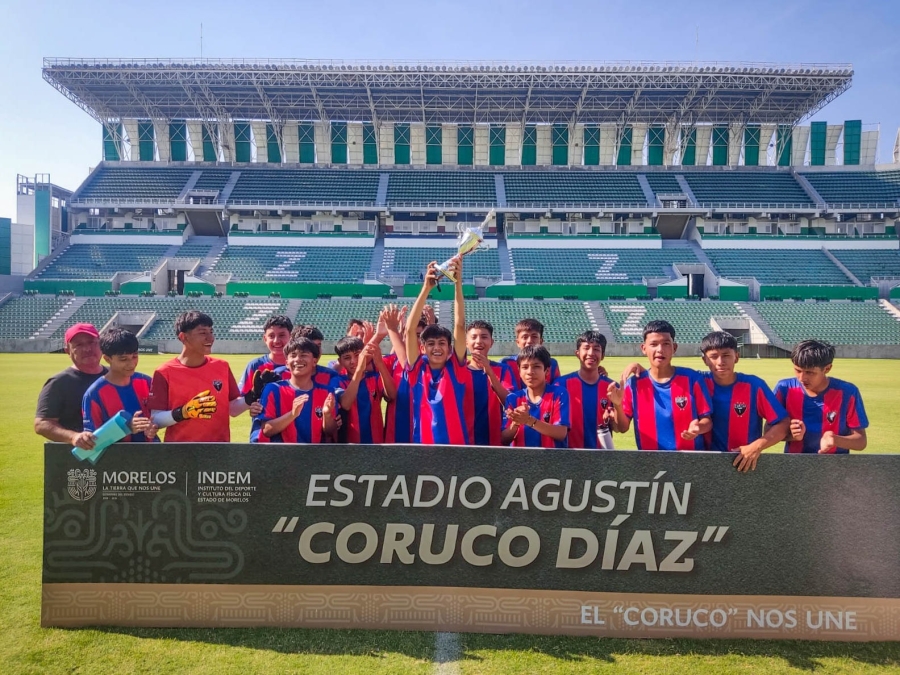 Se coronan escuelas formativas de Morelos en Torneo Inter Academias del Atlante