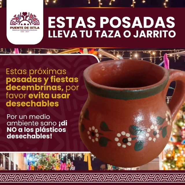 Exhortan en Puente de Ixtla a reducir uso de unicel y pl&aacute;sticos