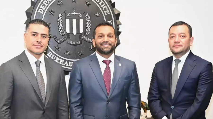 García Harfuch se reúne con el director del FBI, Kash Patel