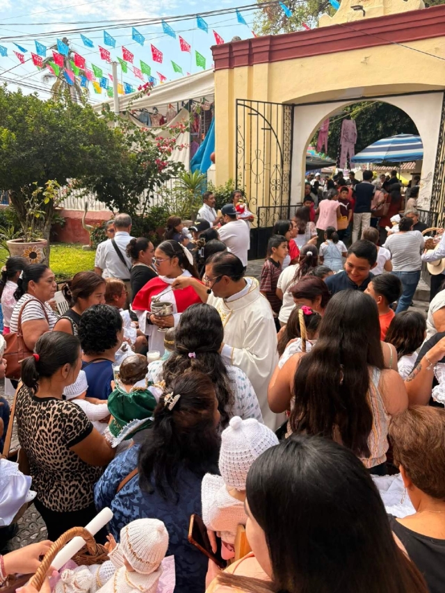Tetecala celebra a la virgen de la Candelaria