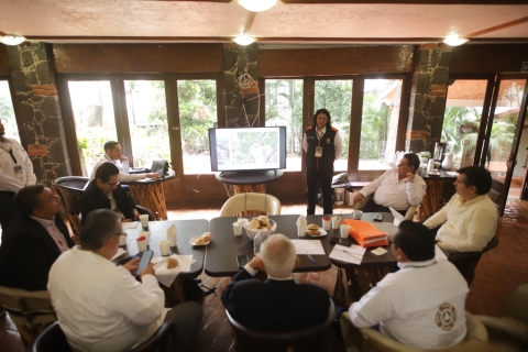 Evalúan Secretaría de Gobierno y Coordinación Estatal de Protección Civil afectaciones en municipios por las lluvias