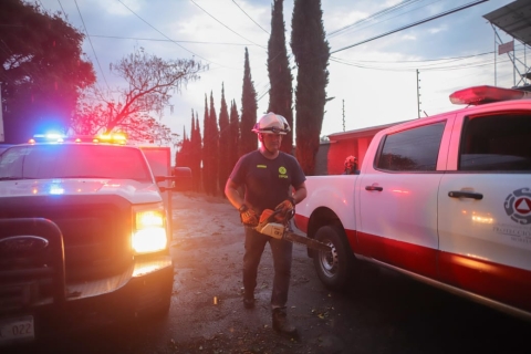 Afectaciones de tipo moderado tras lluvia: CEPCM