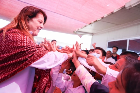 Asume Poder Ejecutivo estatal compromiso con la primaria ind&iacute;gena 'Tetzahuapan' de Tetelcingo, en Cuautla