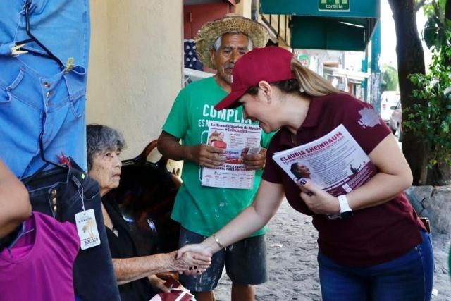 Claudia Sheinbaum es la mejor posicionada en Morelos: Lucía Meza