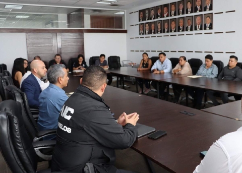 Trabajadores de plataforma, FGE y SSPC logran acuerdos