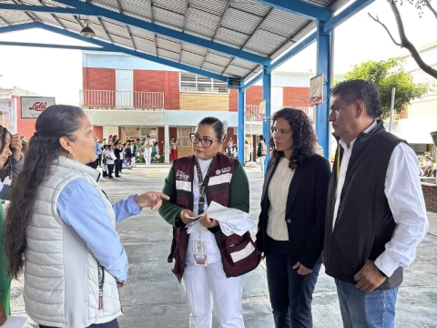 Las acciones están enfocadas en el bienestar de la población estudiantil del municipio.