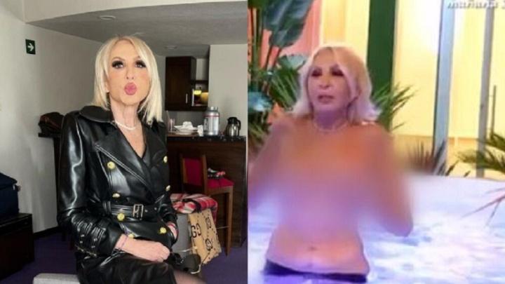 Internautas reaccionan con humor al desnudo de Laura Bozzo en TV