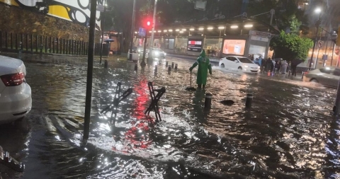 CDMX registra severas inundaciones tras lluvias intensas