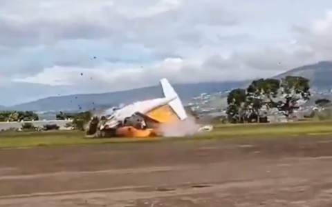Se desploma avioneta en Venezuela y fallecen dos personas