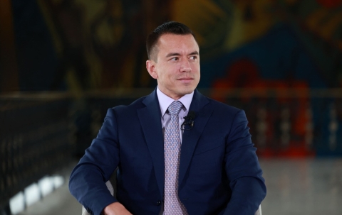 Noboa decreta estado de excepción previo a elecciones en Ecuador