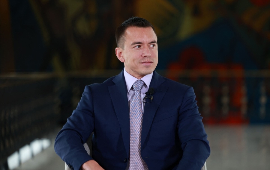 Noboa decreta estado de excepción previo a elecciones en Ecuador