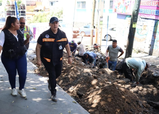 Lleva a cabo SAPAC sustituci&oacute;n de 120 metros de red de agua potable en calle Guillermo G&aacute;ndara
