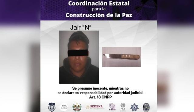 Arrestan a joven acusado de asaltar un minisúper