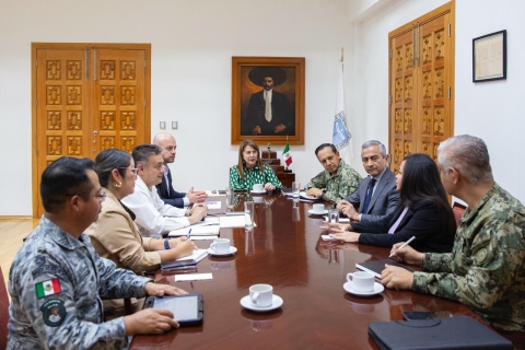 Convoca gobernadora a Mesa de Seguridad a mantenerse en sesi&oacute;n permanente, ante hechos recientes en Morelos