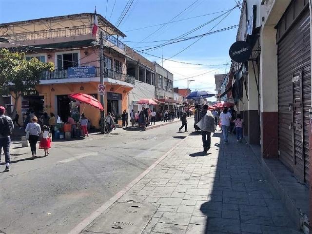 Durante el cierre de año sí hubo movilidad en el primer cuadro de Cuautla, pero las ventas cayeron.