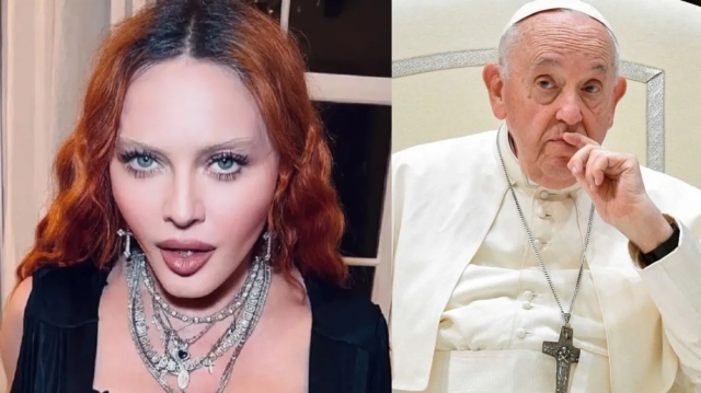 Desafío al vaticano: Madonna causa revuelo con imagen del papa Francisco