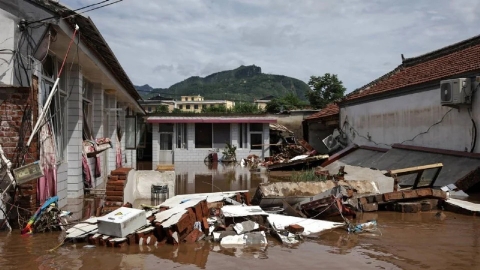 Al menos 60 fallecidos por inundaciones severas en el norte de China