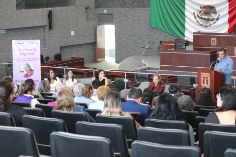 Conmemora Congreso de Morelos el 8M con conferencia magistral de Marcela Lagarde sobre derechos y cultura de la paz