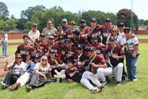 El combinado de Sinaloa se quedó con el título del Campeonato Nacional de Béisbol 15-16, que se disputó en Morelos.