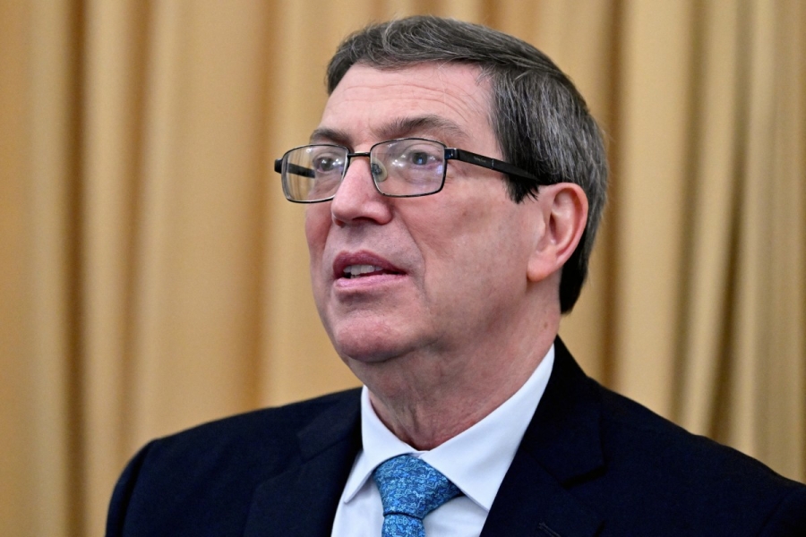 Bruno Rodríguez, canciller cubano.