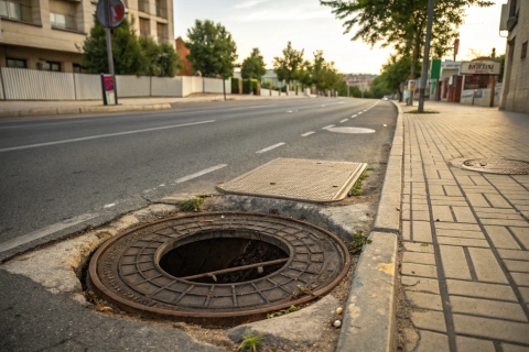 Niña muere ahogada tras caer en alcantarilla por lluvias en Marruecos